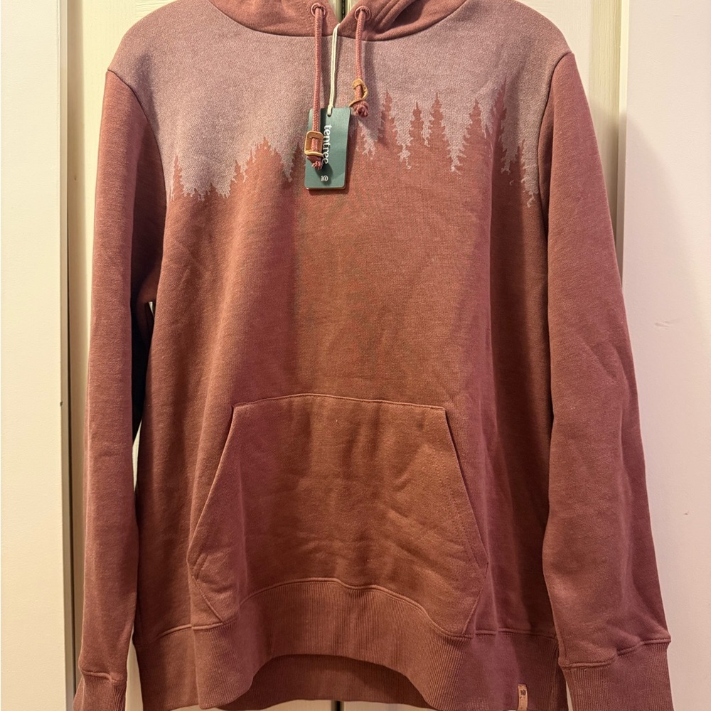 Tentree Forest Design Hoodie - Rust